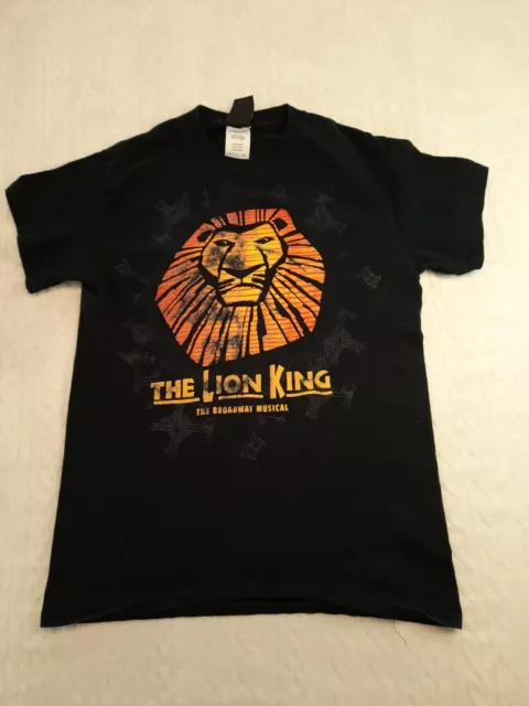 DISNEY THE LION King T Shirt From The Broadway Musical Small Adult $14. ...