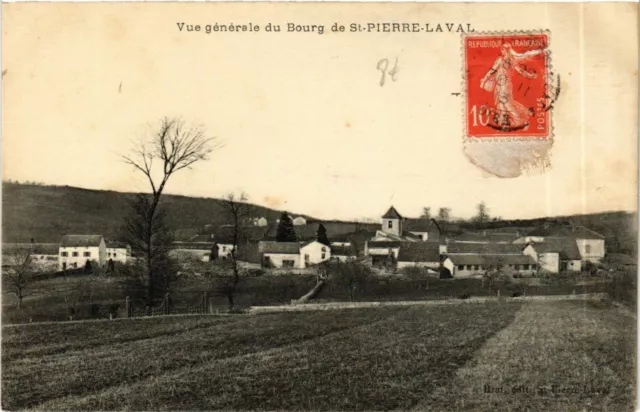 CPA Saint-Pierre-Laval - General View of the Bourg FRANCE (916059)