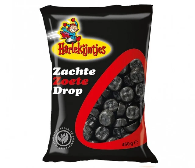 Harlekijntjes Zatta Zoete Drop (liquirizia dolce morbida) 300 g