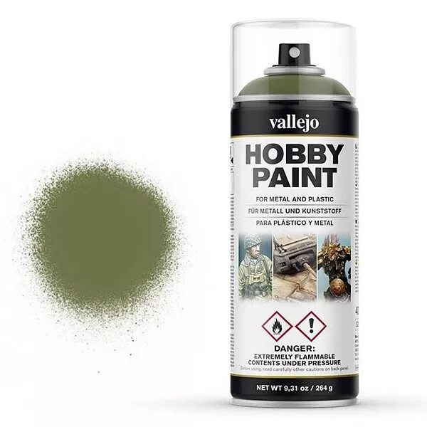 (27,38€/L) Vallejo Hobby Paint Goblin Green 28027, 400ml Sprühdose
