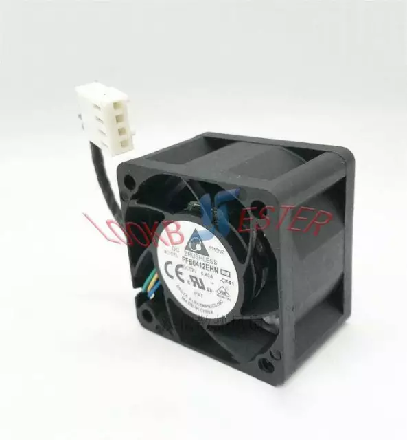 One For DELTA 40*40*28mm FFB0412EHN 0.40A 12V axial flow fan 4 wire