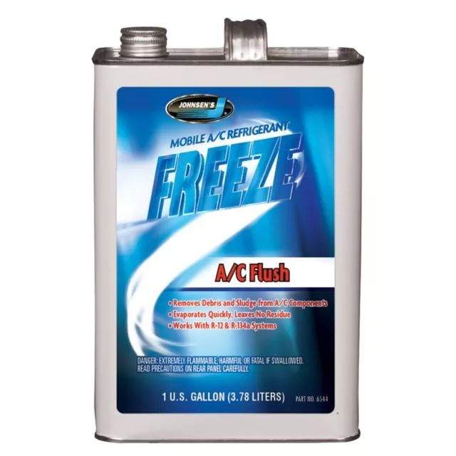 Johnsen A/C Flush for A/C System R12 R134a R1234yf Remove Debris 1gl | 01 Unit