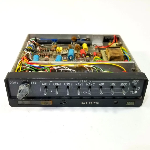 King KMA-20 Marker Beacon Receiver and Amplifier P/N 066-1024-03