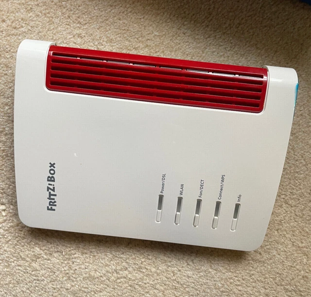 AVM FRITZ!BOX FRITZBOX 7530 WLAN Router VDSL Modem DECT Basis Router in ...
