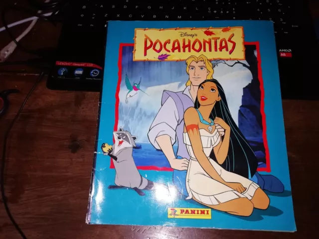 Album Figurine Panini Pocahontas  Disney Vintage Leggi Descrizione