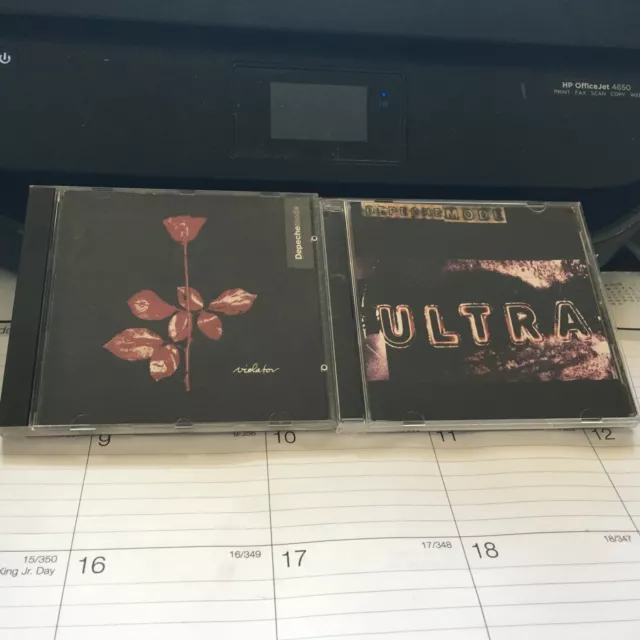 Depeche Mode 2 Cd Lot: Violator And Ultra