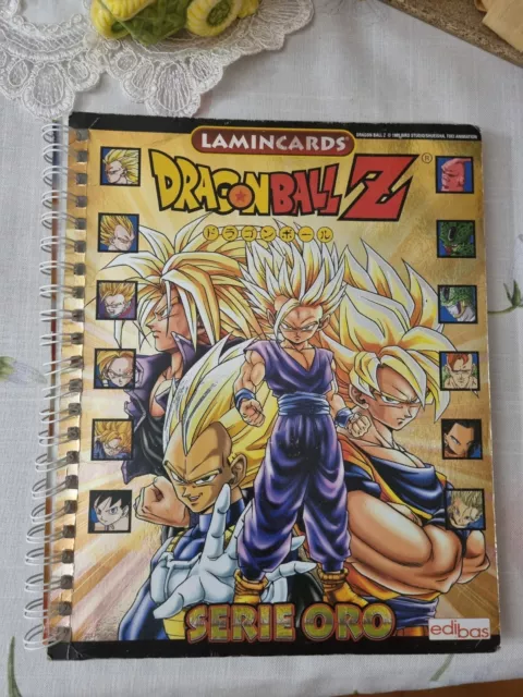 Album Lamincards Completo Dragon Ball Z serie Oro 150/150 Carte Raccoglitore