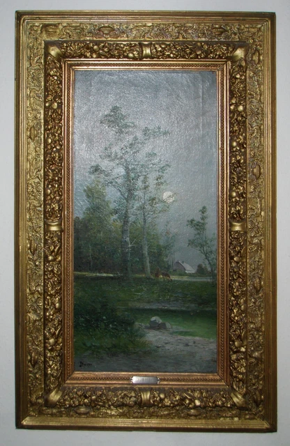 BOSSI JOHANN DOMINIK (17671853) Wiener Wald bei Vollmond um 1820