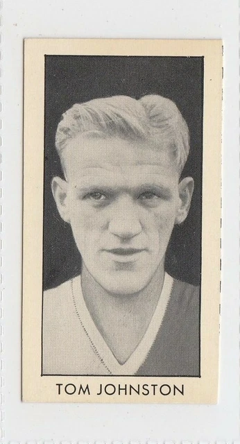 1960 D C Thomson Rover Stars Of Sport & Entertainment #5 Tom Johnston, Blackburn