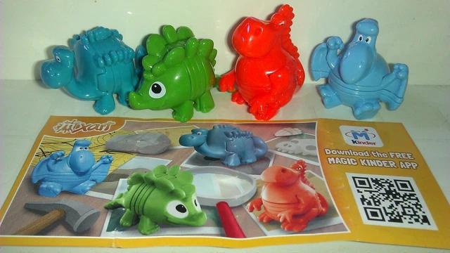 SERIE COMPLETE PAQUES 2024 (Vt337 - Vd285B) Avec 13 Bpz Kinder Surprise