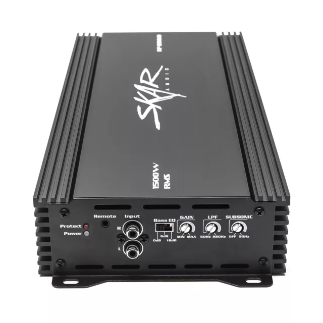 New Skar Audio Rp-1500.1D 1900 Watt Max Power Class D Monoblock Sub Amplifier 2