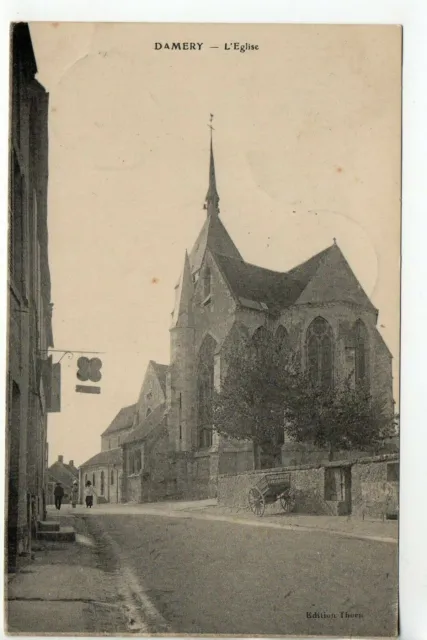 DAMERY - Marne - CPA 51 - rue vers l' église