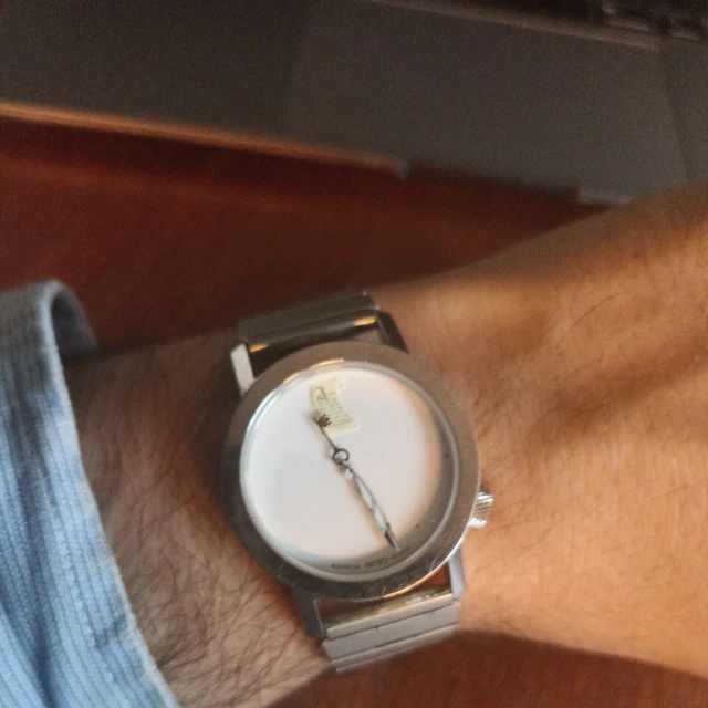 Montre Vintage Police USA Akteo France - Cadran Blanc Quartz Bracelet Vert