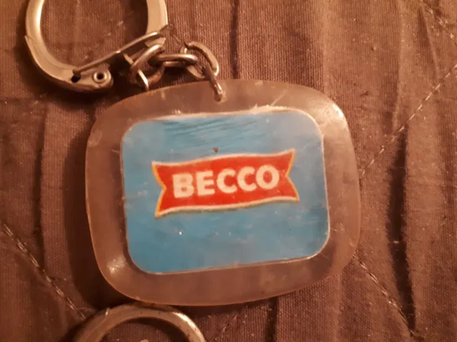 Ancien Porte Clés Vintage Becco Le Confiseur Des Fins Becs Key