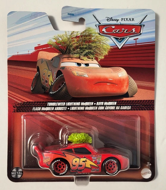 DISNEY PIXAR CARS 2024 Metal Series TUMBLEWEED LIGHTNING MCQUEEN 155