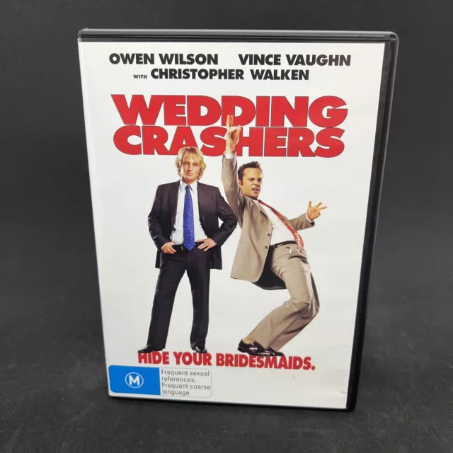 Wedding Crashers DVD Region 4 Romantic Comedy Owen Wilson Vince Vaughn Movie Pal
