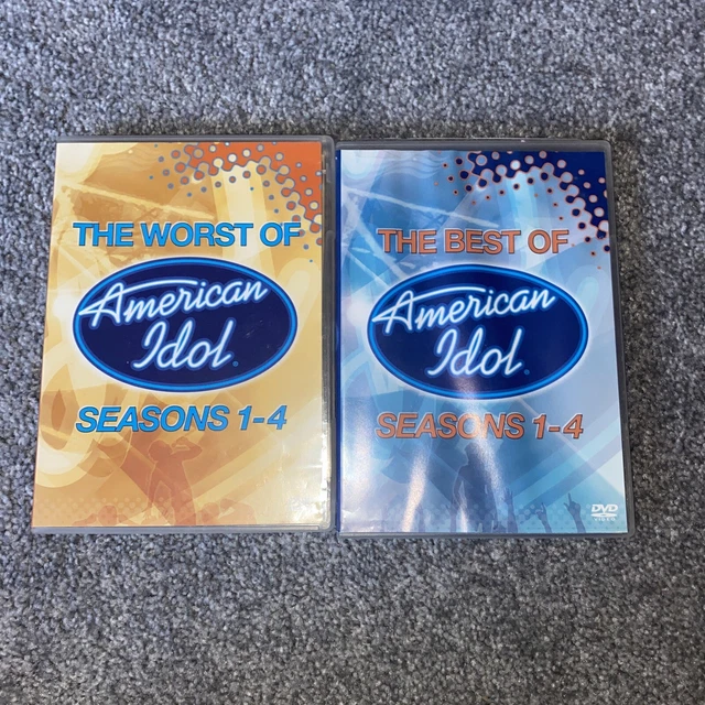 American Idol - The Best And The Worst Of American Idol Seasons 1-4 (DVD, 2005)