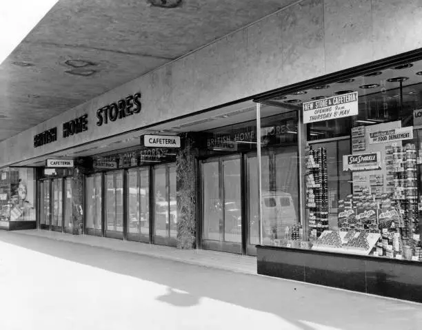 Bhs British Homes Stores In Birmingham 1958 OLD PHOTO 2