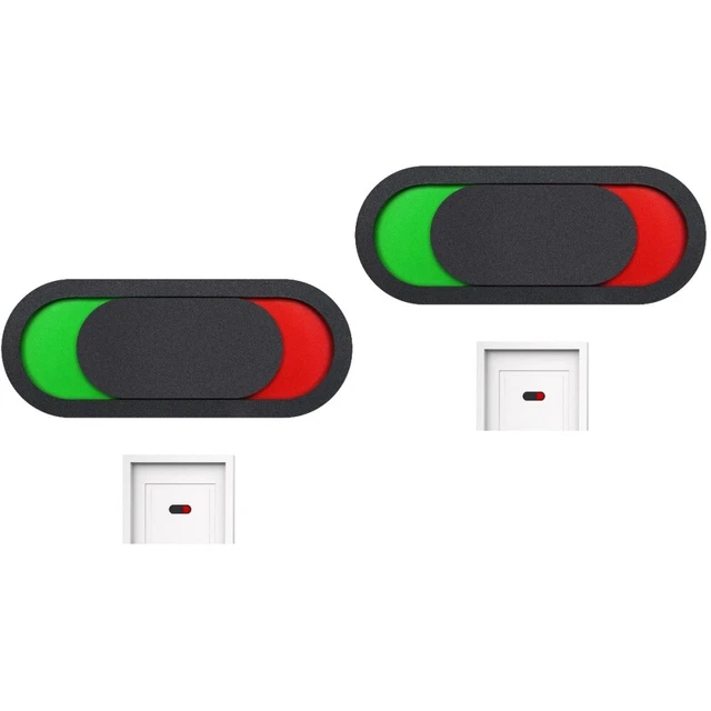 2x Premium Two States Indicator Sign Privacy Sign Door Indicator Sign