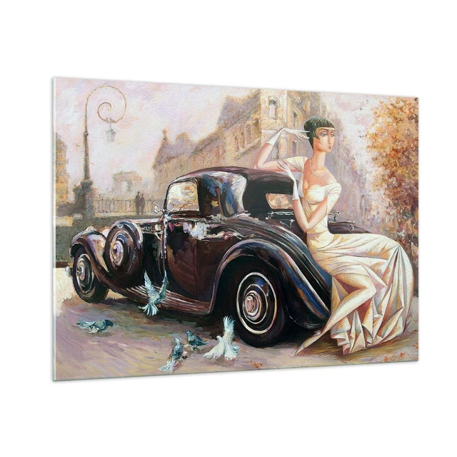 quadro-su-vetro-100x70cm-donna-retro-stile-stampe-immagini-quadri