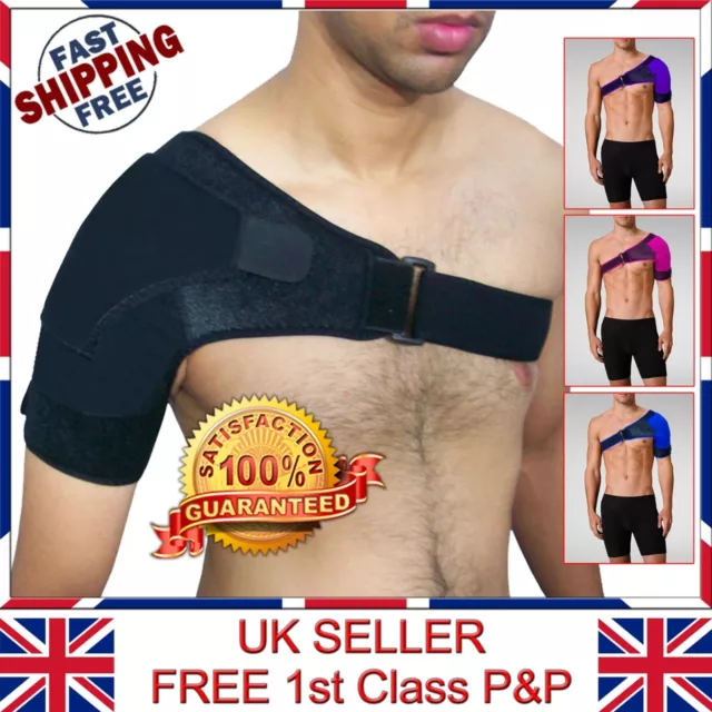 LTG Shoulder Support Brace Joint Pain Injury Guard Strap Bandage Compression