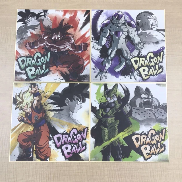 Lot Ichiban Kuji 2018 Dragon Ball Z – 6 Sikishi Illustrations – Banpresto