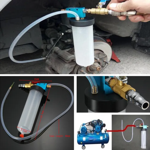 Car Quick Exchange Tool Kit Brake Hydraulic Clutch Fluid Bleeding System Bleed