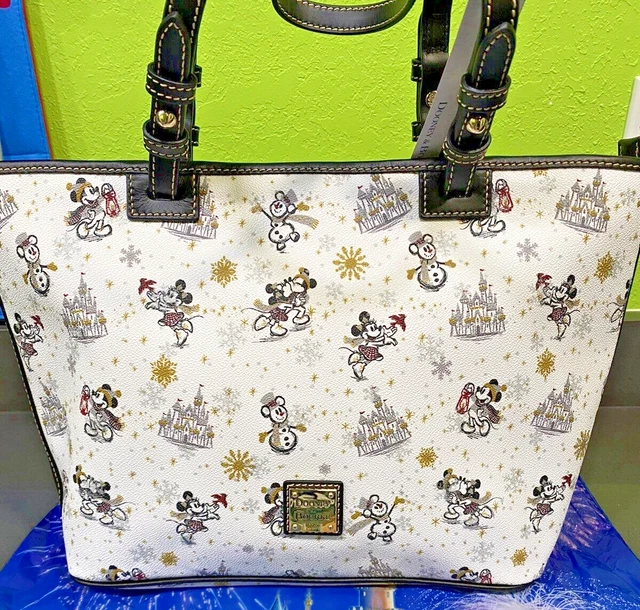 2020 New Winter Wonderland Disney Parks Dooney & Bourke Christmas Holiday Tote
