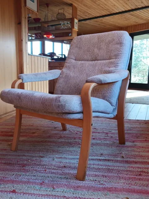 Chair Vintage Relaxing Chair 60er Retro Easy Chair Danish 70er Farstrup 33a