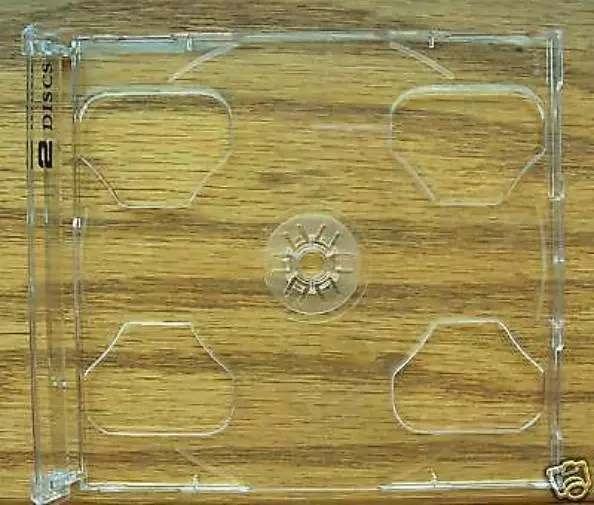 800 Double Cd Smart Trays With 2Cd Logo ,Clear - Yl29Logo-Mffc-1067Ai