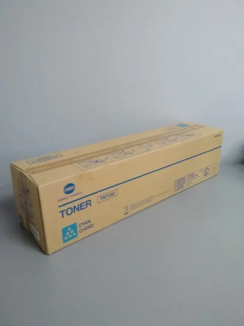 Konica Minolta A9K8430 (TN-713C) Cyan Toner Cartridge, bizhub C659 C759