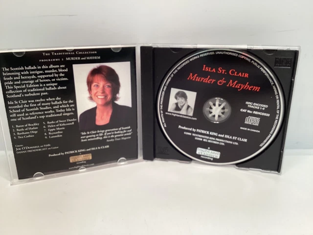 Murder & Mayhem by Isla St. Clair CD 3