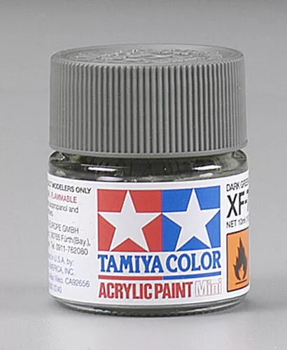 TAMIYA CLEARS Model Paint Set - 6 LARGE BOTTLES 23 ML ACRYLIC NEW