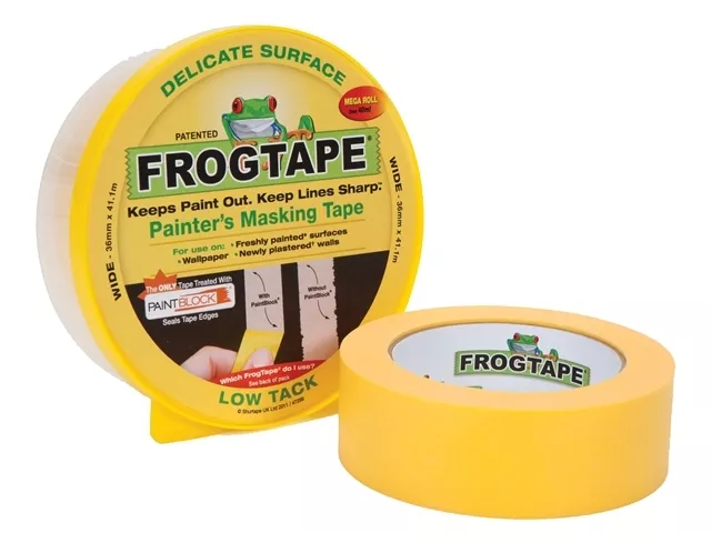 Frog Tape - Delicata Superficie da Pittore Nastro Adesivo - Giallo