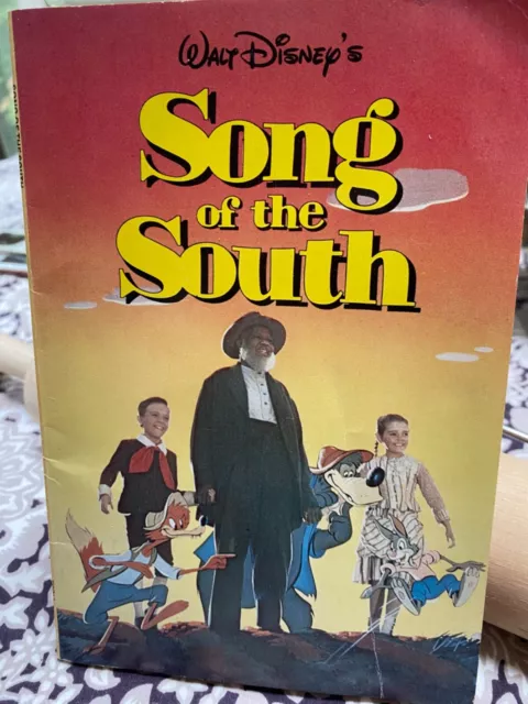 Disney Song Of The South Vintage 1986 book Uncle Remus Brar Rabbit