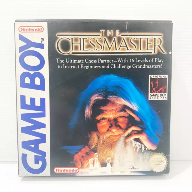 The Chessmaster (Nintendo Game Boy | GB) Authentic BOX MANUAL INSERTS ONLY