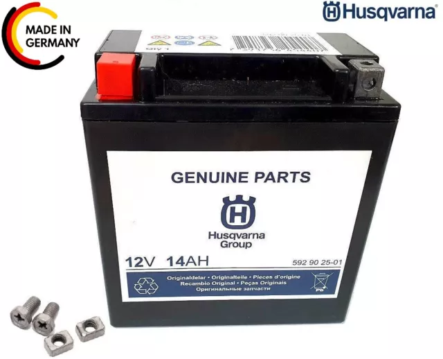 Husqvarna Batterie Rasentraktor 12V-14AH Gel tc 138 238 38 ct cth McCulloch 2024