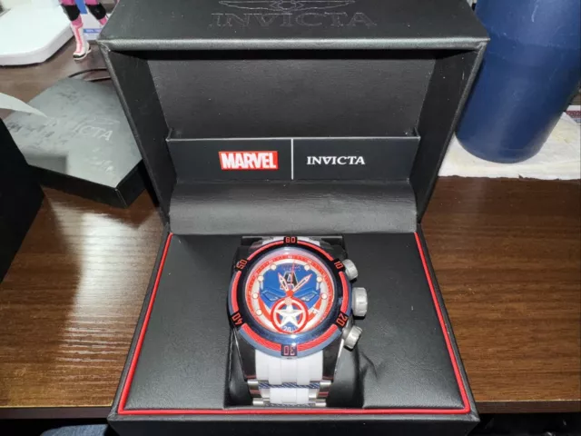 Orologio Invicta Marvel Captain America Uomo 53 mm Bolt Edizione Limitata 27046