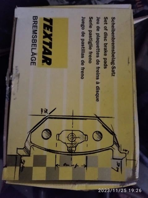 pastiglie freno TEXTAR 21273 195 05 TX 4005  Volvo 850/s