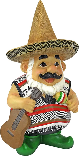 Pancho the Mariachi Garden Gnome Statue