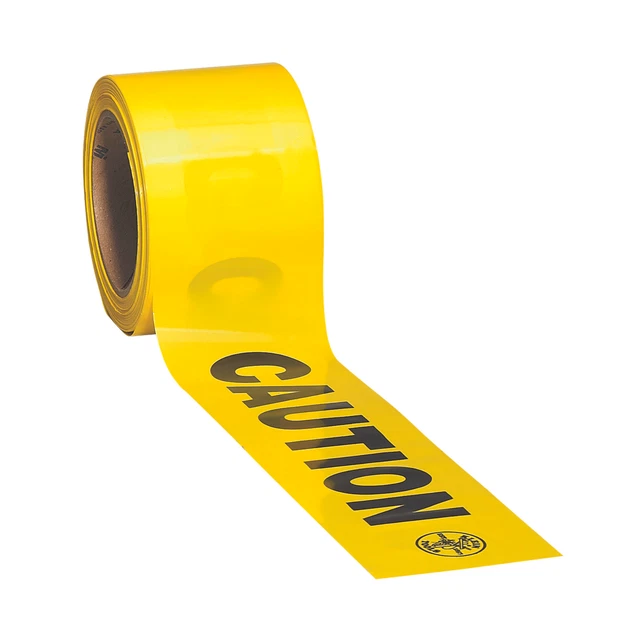 Caution Warning Tape Barricade 200-Foot Klein Tools 58000