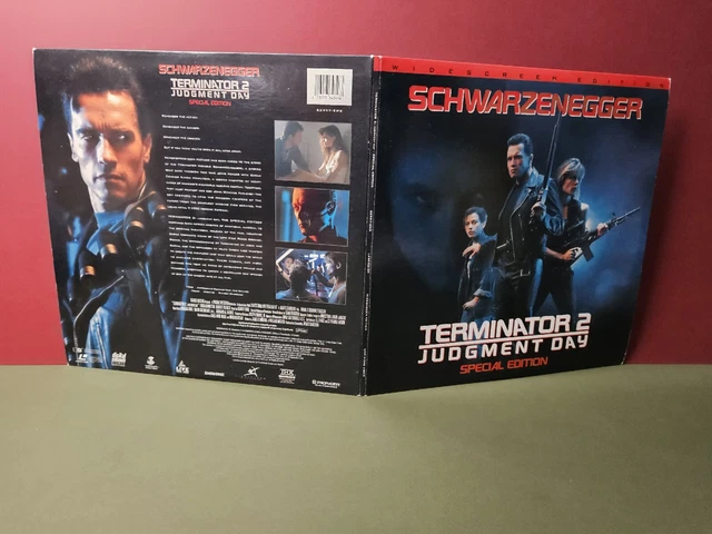 TERMINATOR 2: JUDGMENT DAY (1993) Laserdisc Special Edition Widescreen