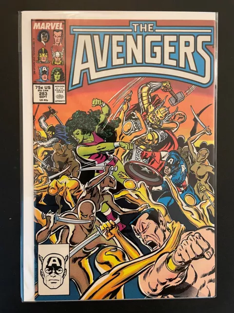 Avengers vol.1 #283 1987 High Grade 8.5 Marvel Comic Book D21-106