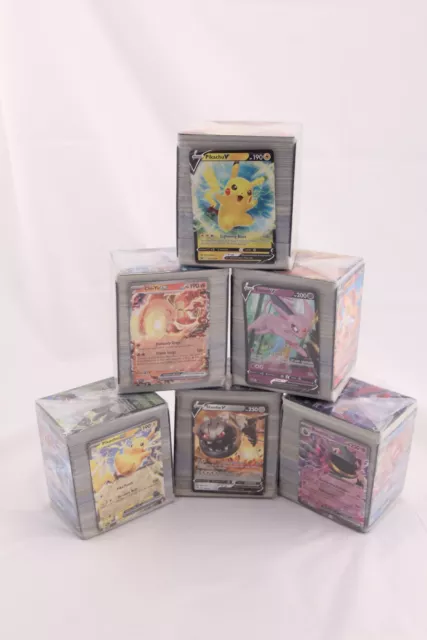 Pokemon MYSTERY Cube 300 Cards Bundle, Guaranteed V/VMAX/GX ENGLISH No Fakes