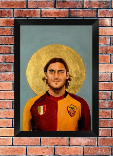 Poster A4 celebrativo Francesco Totti