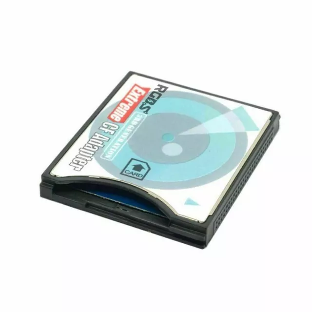 High Speed SD/SDHC/SDXC/MMC to Compact Flash CF Type II Card Reader Adapter