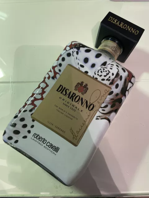 Likör DISARONNO Roberto Cavalli Limited Edition 2016 0,5l Amaretto leere Flasche