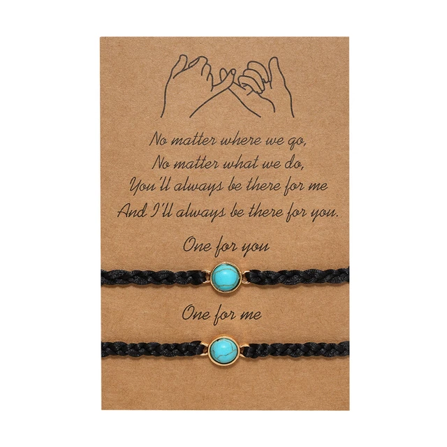 Armbänder Und Ketten Damen Freundschaftskarten-Armband Europäische und