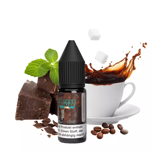 E Liquid Kaffeepause Robusta Schoko 10 ml Nikotinsalz Liquid - 20 mg/ml Nikotin