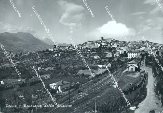 ci520 cartolina castelguidone panorama provincia di pescara abruzzo